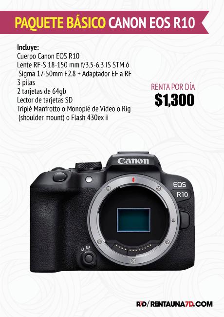 Flash Profesional para Canon EOS R10